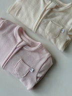 The Plush Heart Pointelle Sleepsuit